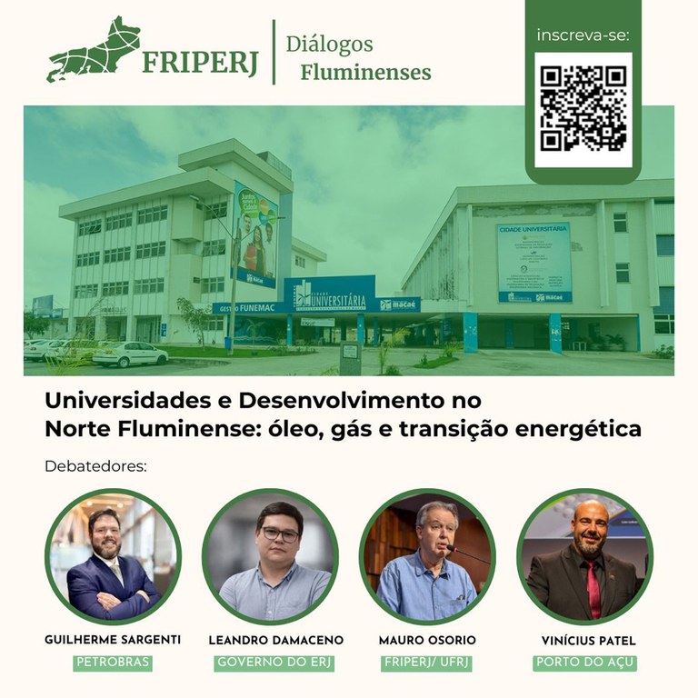 Friperj promove seminário sobre Universidades e Desenvolvimento no Norte Fluminense