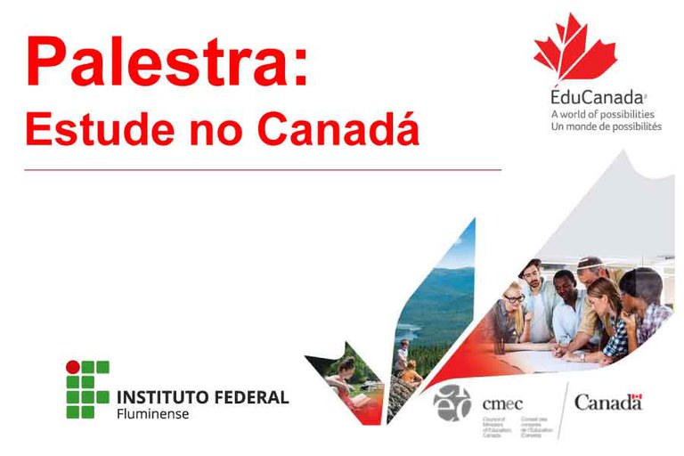 Governo Canadense promove palestra para estudantes do IFF
