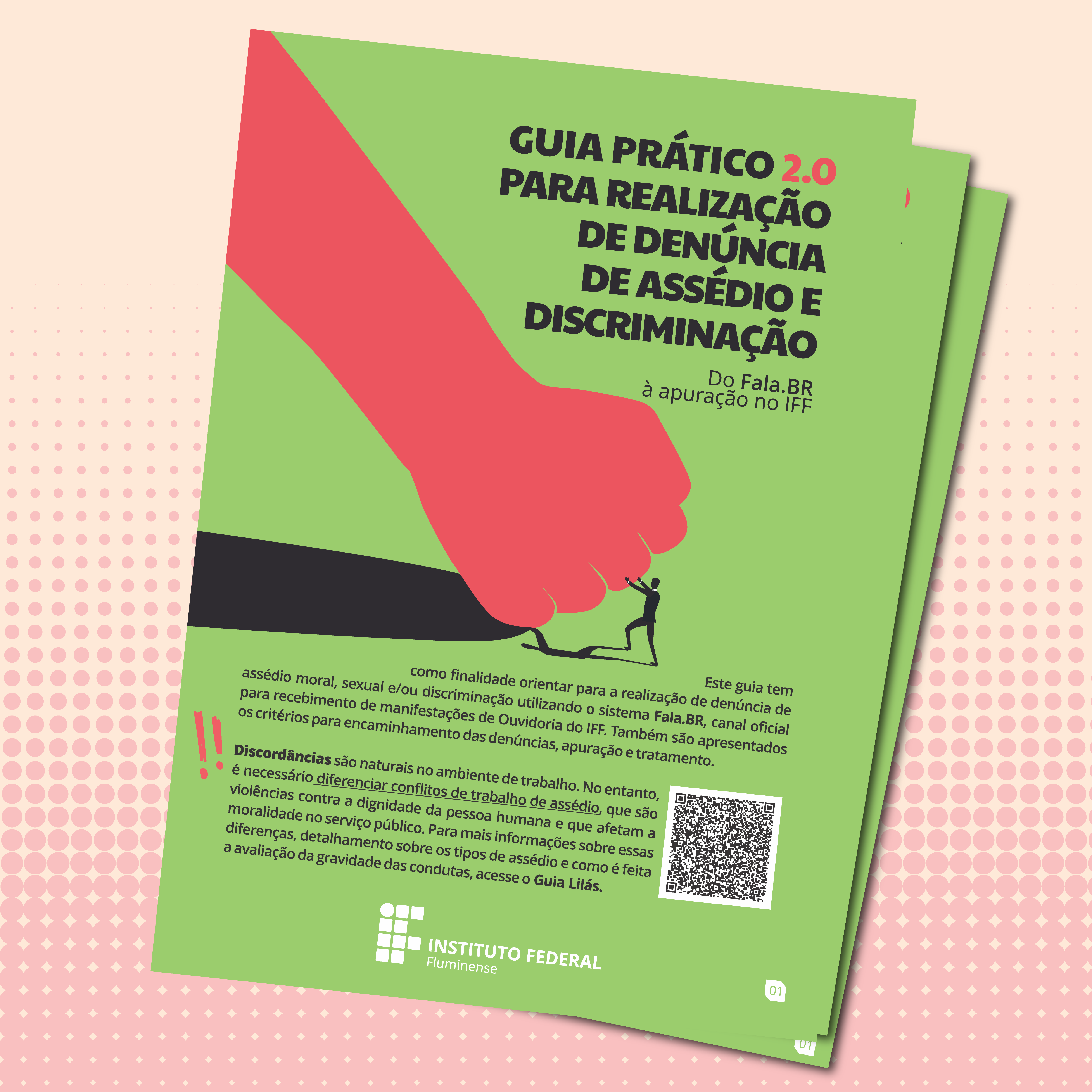 IFF disponibiliza Guia Prático 2.0 para realização de Denúncia de Assédio e Discriminação