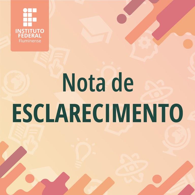 IFF divulga nota sobre indisponibilidade de portais e sistemas institucionais