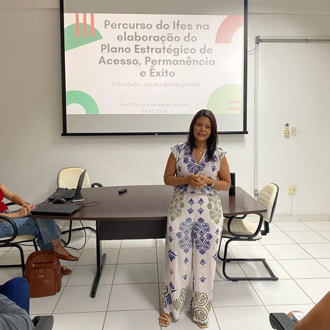 Flávia é, atualmente, coordenadora de ações de extensão da Proex do IFES