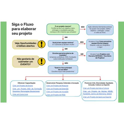Infográfico Guia de Projetos