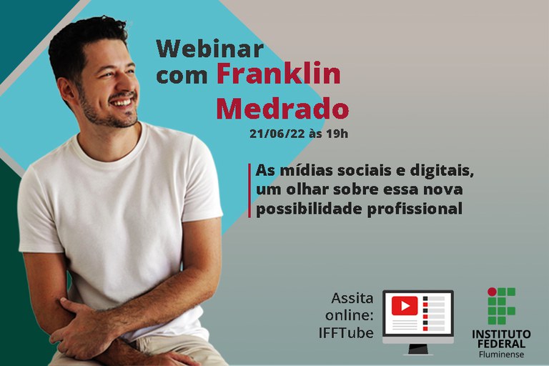 IFF promove seminário virtual sobre uso das mídias sociais digitais na área profissional