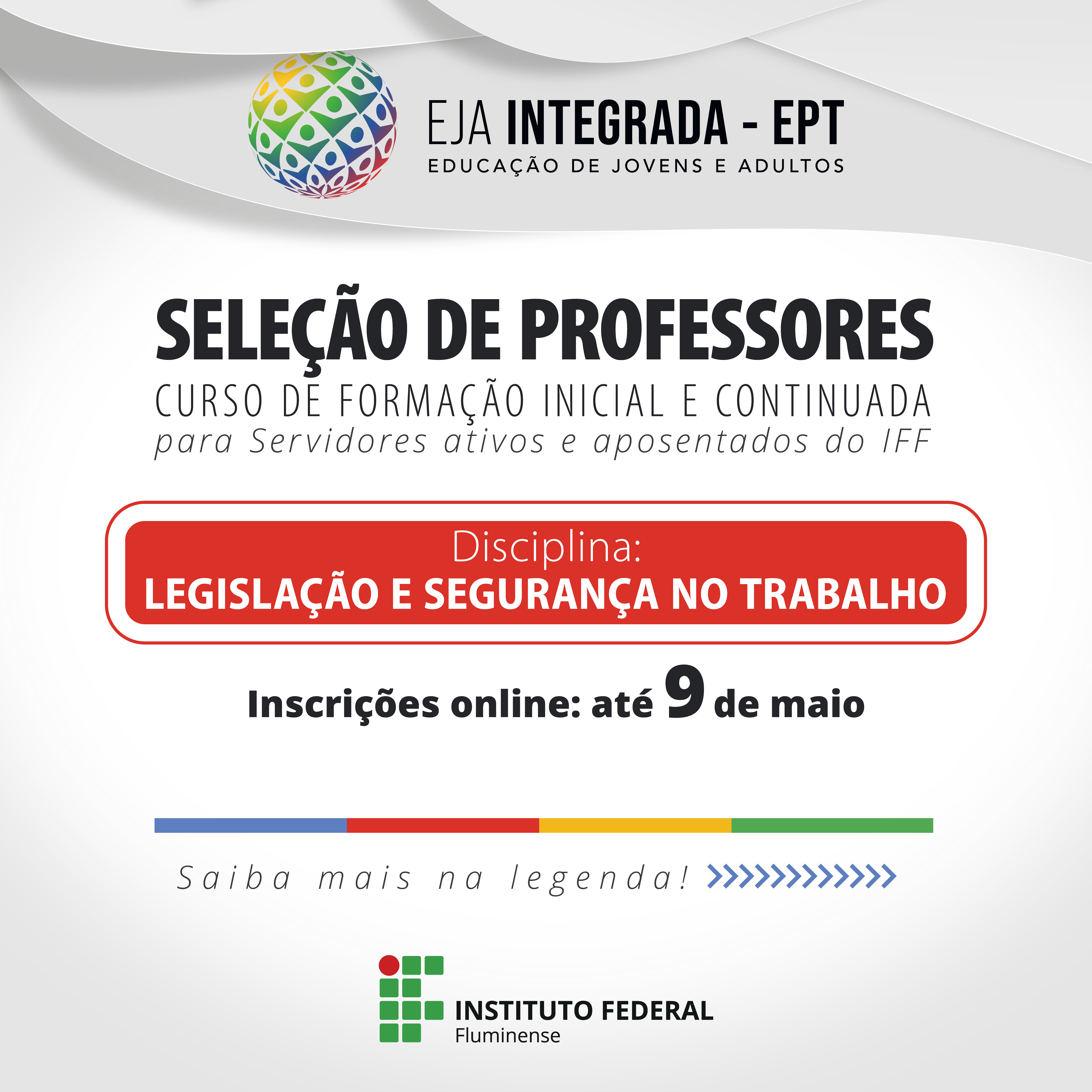 IFF seleciona servidor para atuar como professor em cursos da Educação de Jovens e Adultos