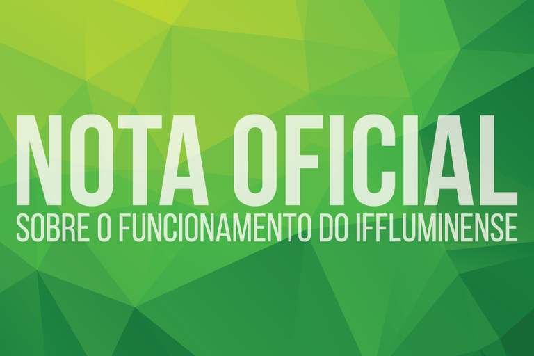 Instituto Federal Fluminense suspende atividades letivas de segunda-feira