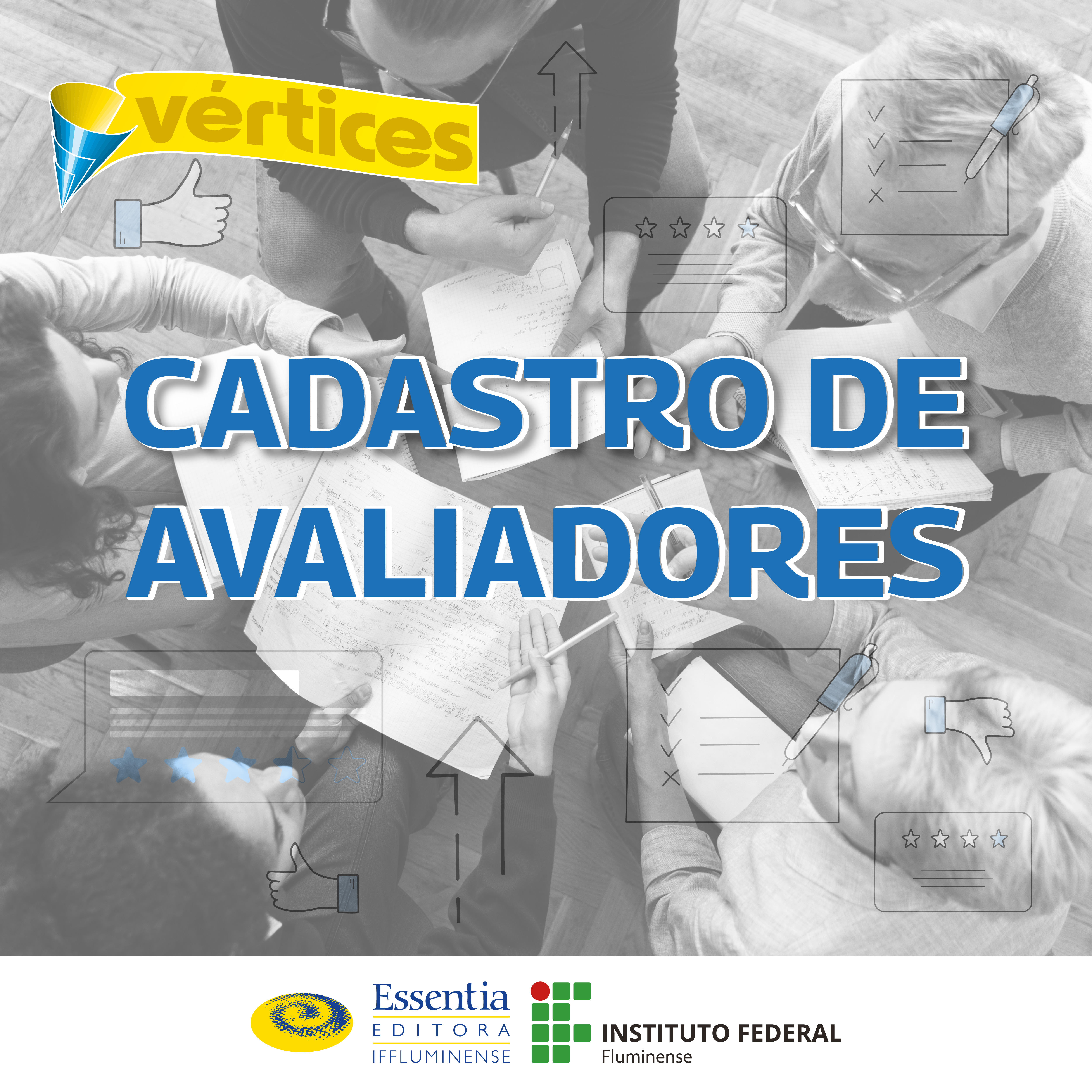 Pesquisadores podem se cadastrar no Banco de Avaliadores da Revista Vértices