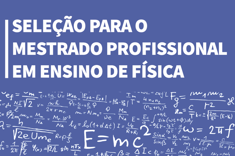 Prazo final de inscrição para o Mestrado Nacional Profissional em Ensino de Física do IFF