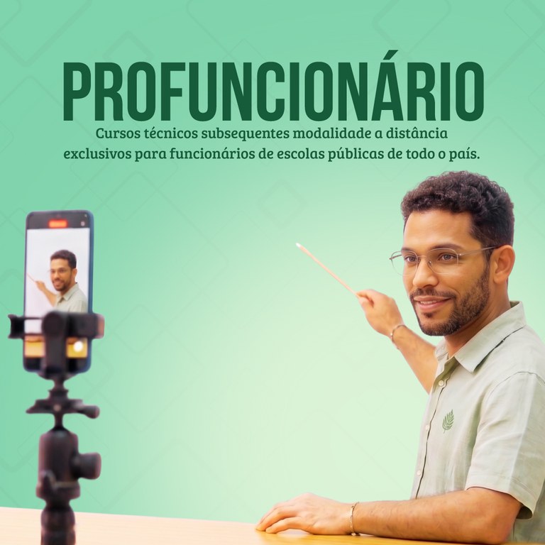 Programa Profuncionário vai selecionar servidores do IFF para funções de professores bolsistas e supervisores de curso