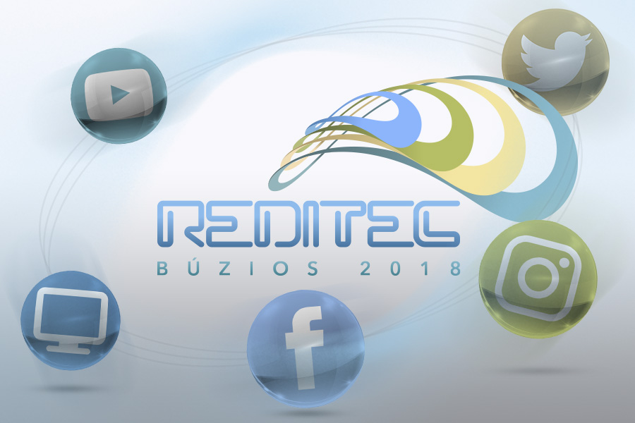 Programação da Reditec poderá ser acompanhada por diferentes plataformas