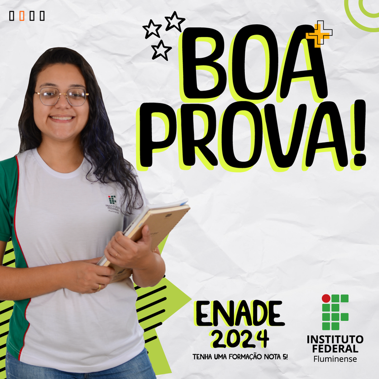 Prova do Enade 2024 será aplicada neste domingo, 24 de novembro