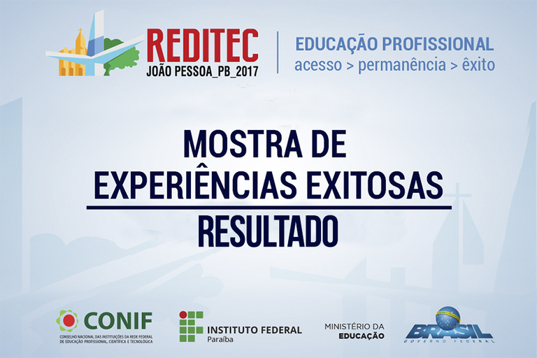 Reditec 2017 divulga selecionados na Mostra de Experiências Exitosas