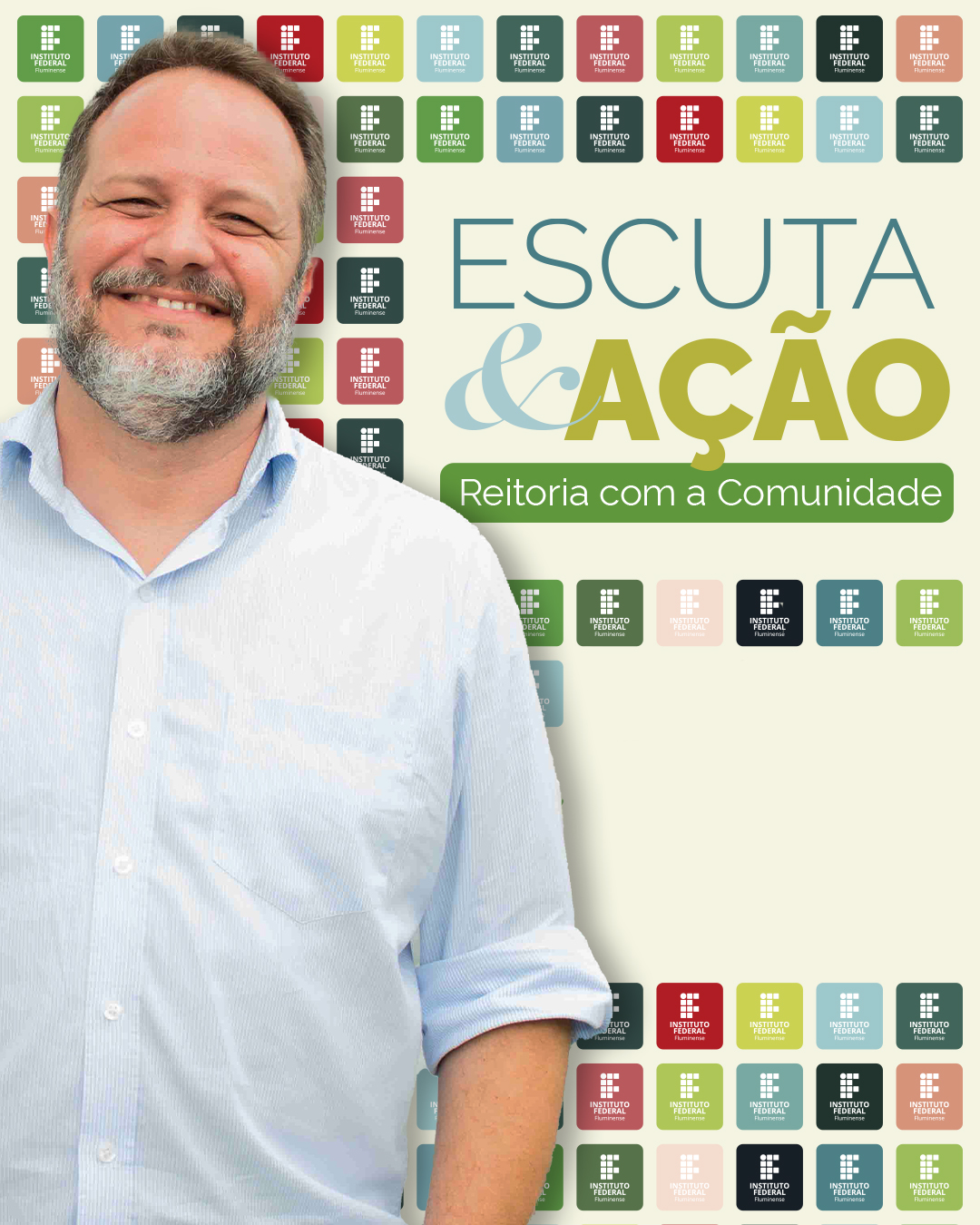 Reitor do IFF vai se reunir com a comunidade acadêmica em todas as unidades do Instituto