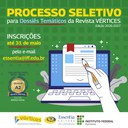 Revista Vértices recebe propostas de dossiês temáticos para publicação