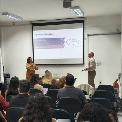 Ana e Rodrigo deram dicas práticas e exemplificaram aplicações.