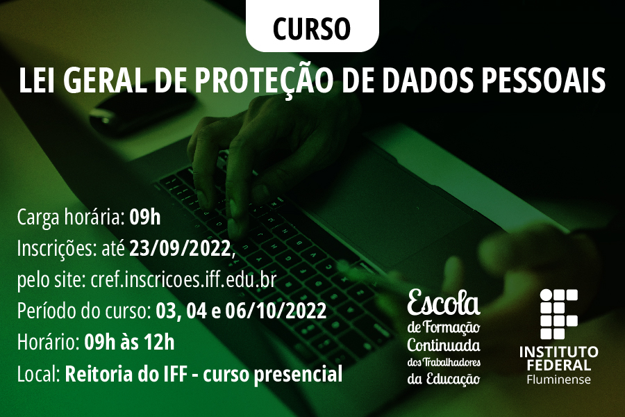 Servidores do IFF podem se inscrever em curso de capacitação