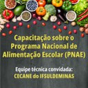 Servidores do IFF recebem capacitação sobre Alimentação Escolar