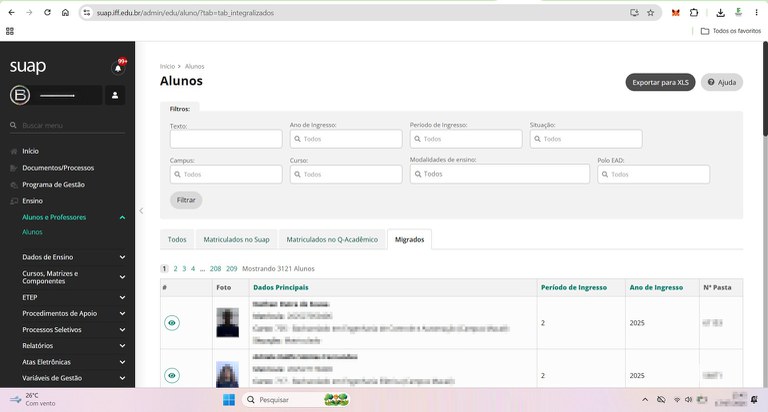 Suap-Edu: IFF inicia transição para novo módulo de gestão acadêmica que substituirá o Q-Acadêmico