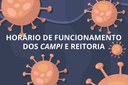 Unidades do IFF terão horário de funcionamento diferenciado durante período de pandemia do Coronavírus
