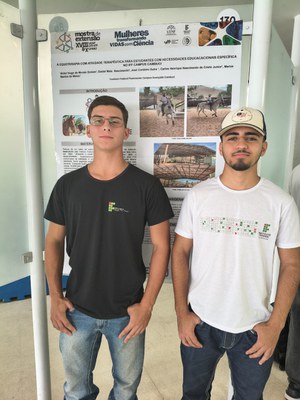 José Cordeiro Dutra (esquerda) e Victor Hugo de Morais Gomes