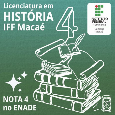 Licenciatura em História conquista nota 4 no ENADE