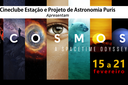 Cineclube e Projeto de Astronomia promovem exibição da série Cosmos no Campus Pádua