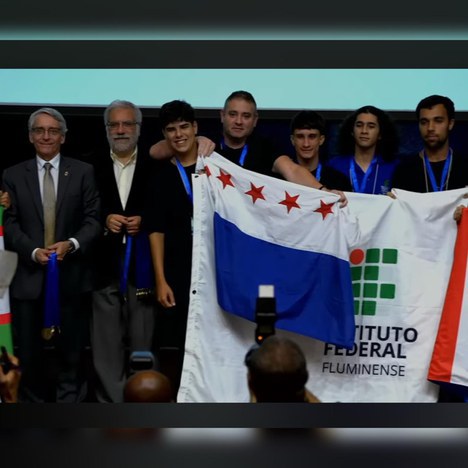 Projeto de pesquisa do IFFSJB conquista medalha de bronze na Febrace 2026