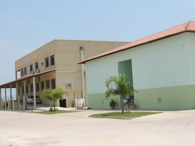 Área externa do campus SJB