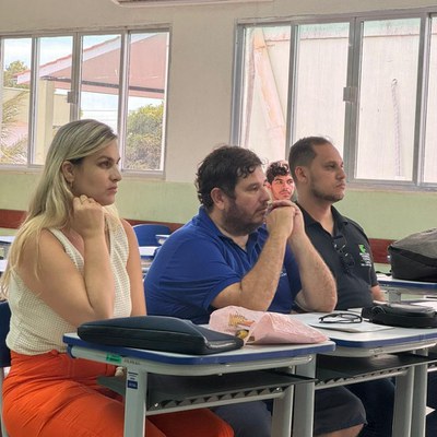 As bancas foram formadas por docentes,  técnicos e servidores da instituição.