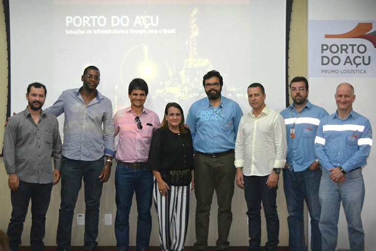 Gestores visitam instalações do Porto do Açu