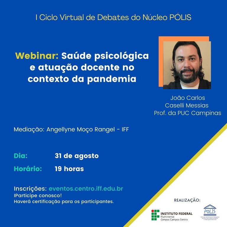 I Ciclo de Debates do Núcleo Pólis - Webinar João