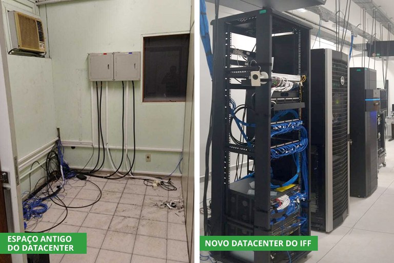 Datacenter está em funcionamento no novo Centro de Dados do IFFluminense